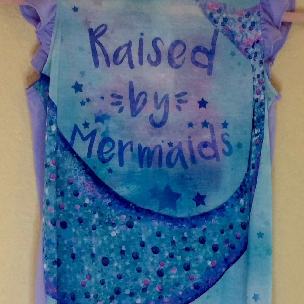 New Girls pajama set. Nightshirt and shorts.